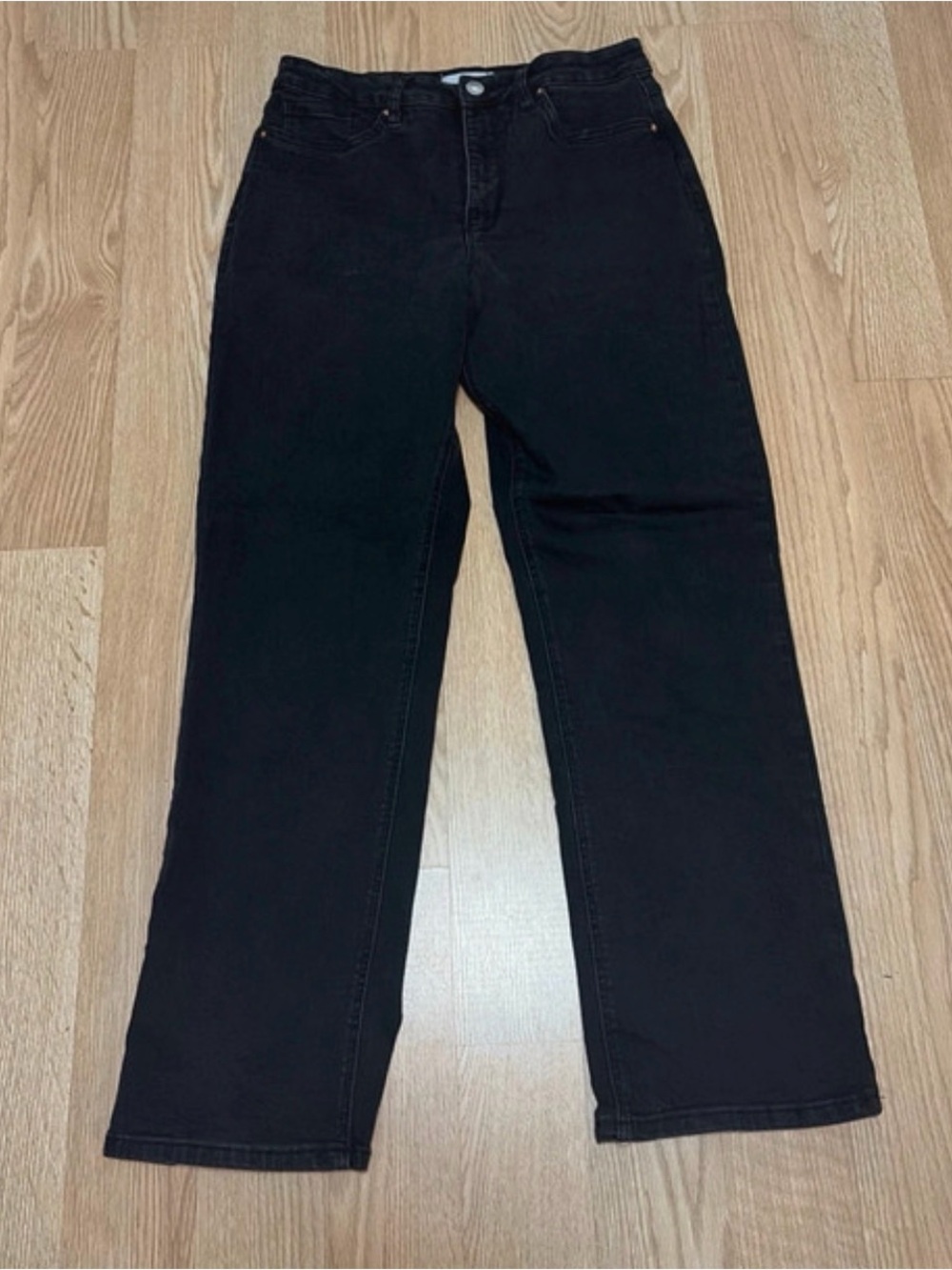 RFM- Tummy Control- High-rise Black Jeans